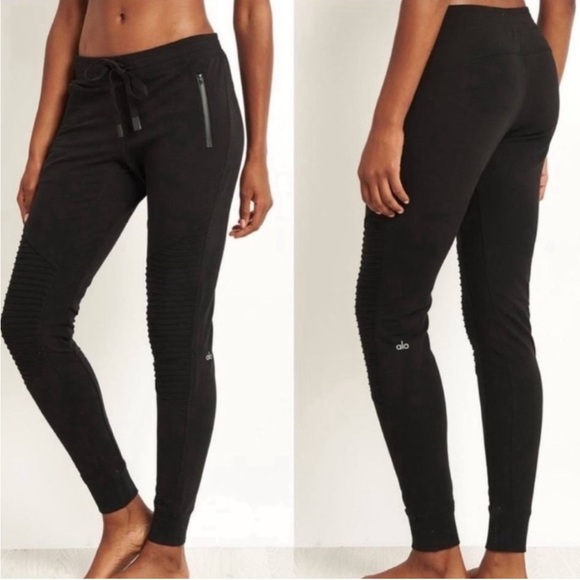 Alo Urban Moto Joggers - Picture 2 of 11